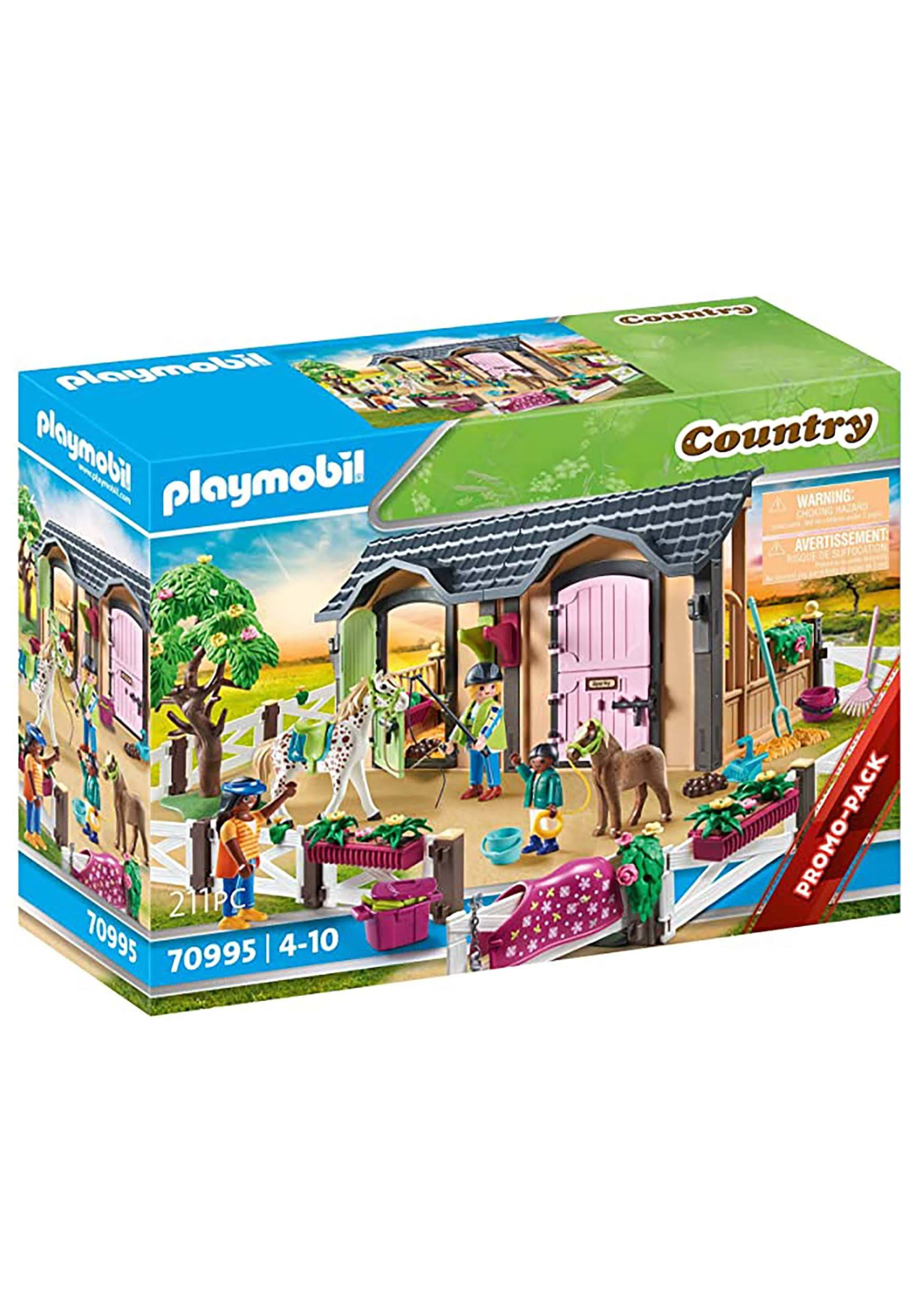 Playmobil - Riding Lessons with Stable 70995