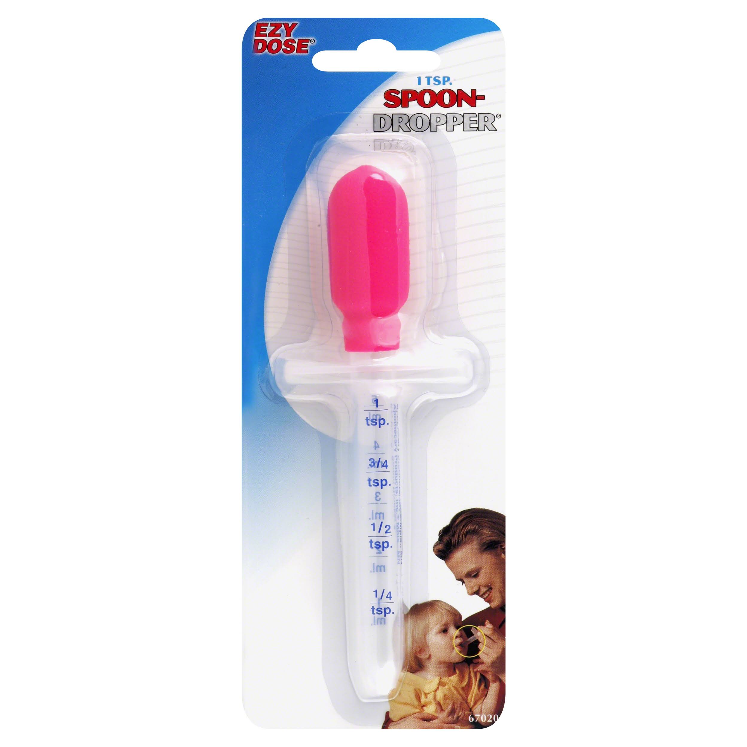 Ezy Dose 1 TSP Medicine Dropper - Calibrated, Colors May Vary, 5pk