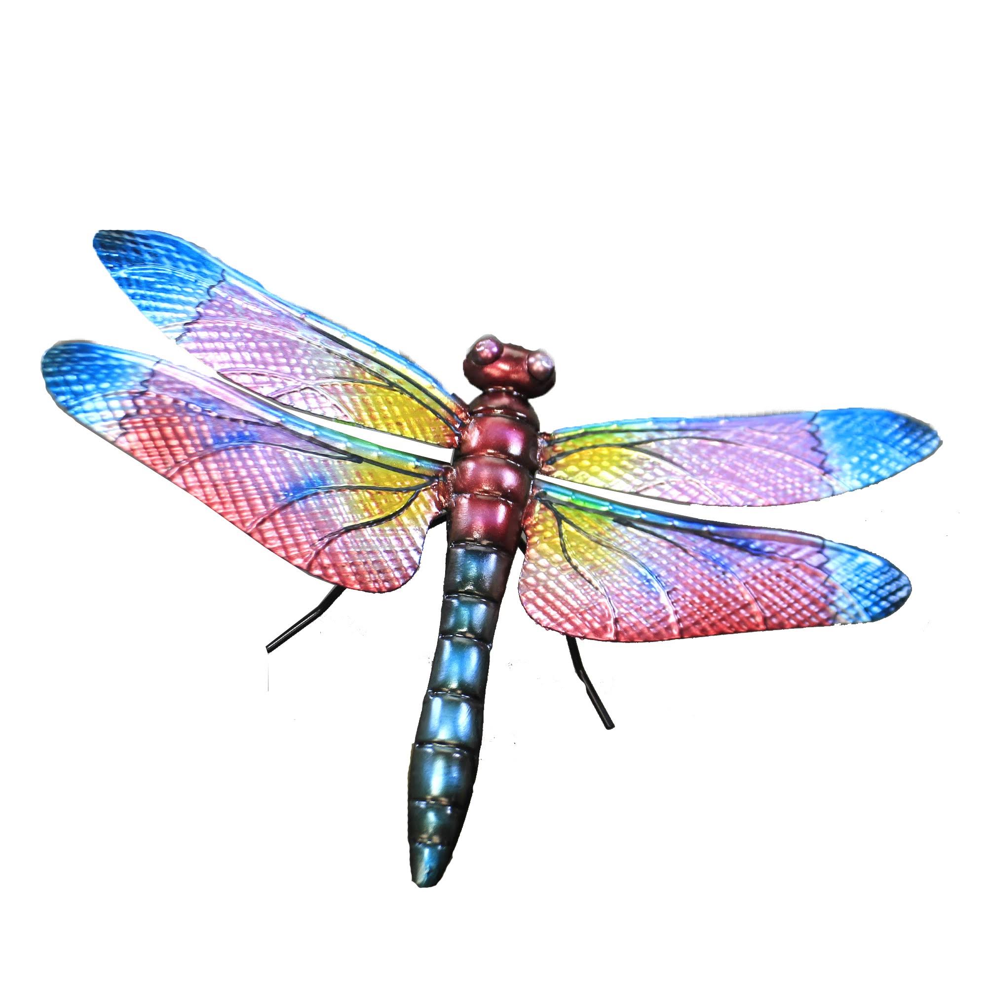 Regal Art & Gift 36-Inch Skimmer Metal Dragonfly Garden Stake