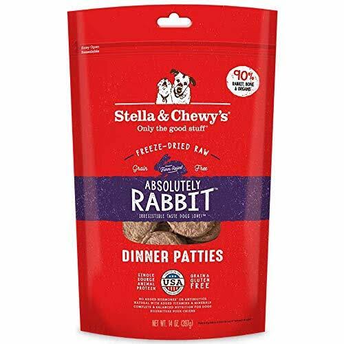 Stella & Chewy's Freeze Dried Dinner for Dog - Absolutely Rabbit Dinner Patties