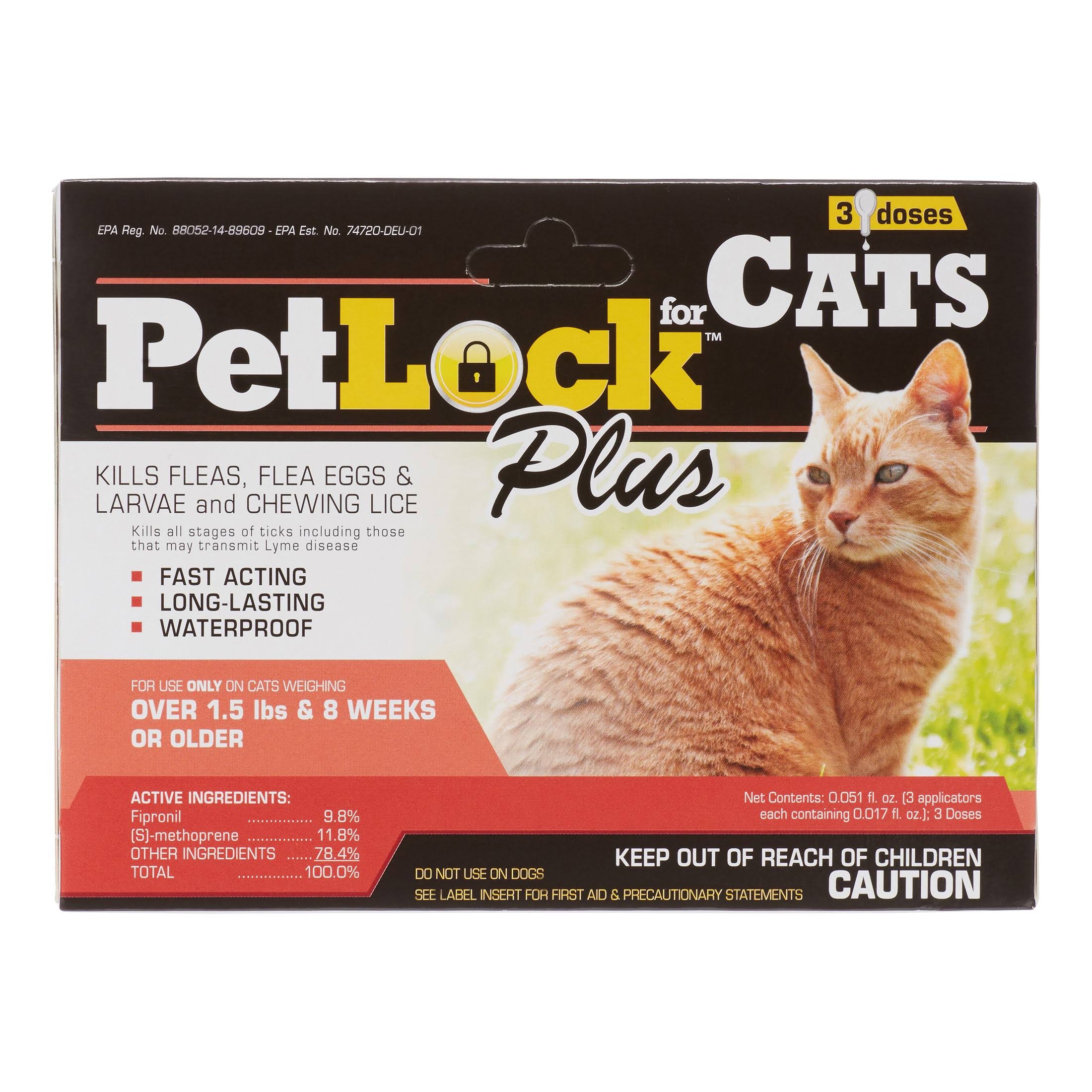 PetLock Plus Cat Flea Treatment