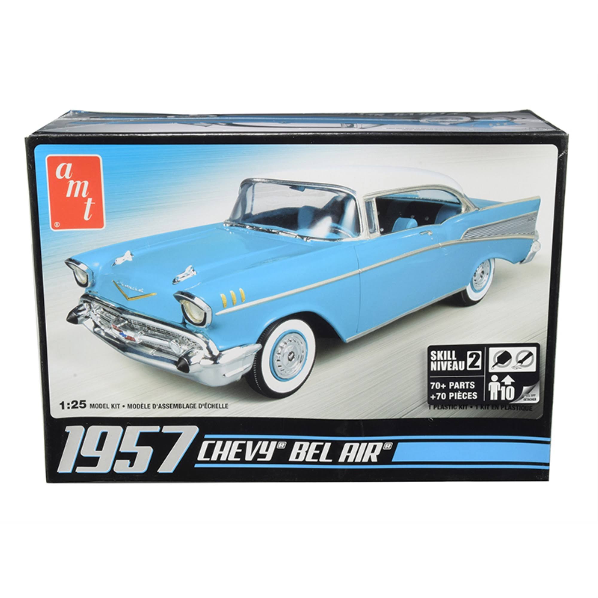 AMT 1957 Chevy Bel Air Plastic Model Kit - 1:25 Scale