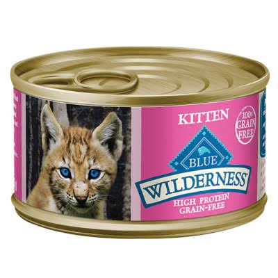 Blue Buffalo Wilderness Kitten Canned Cat Food - 3 oz, Salmon