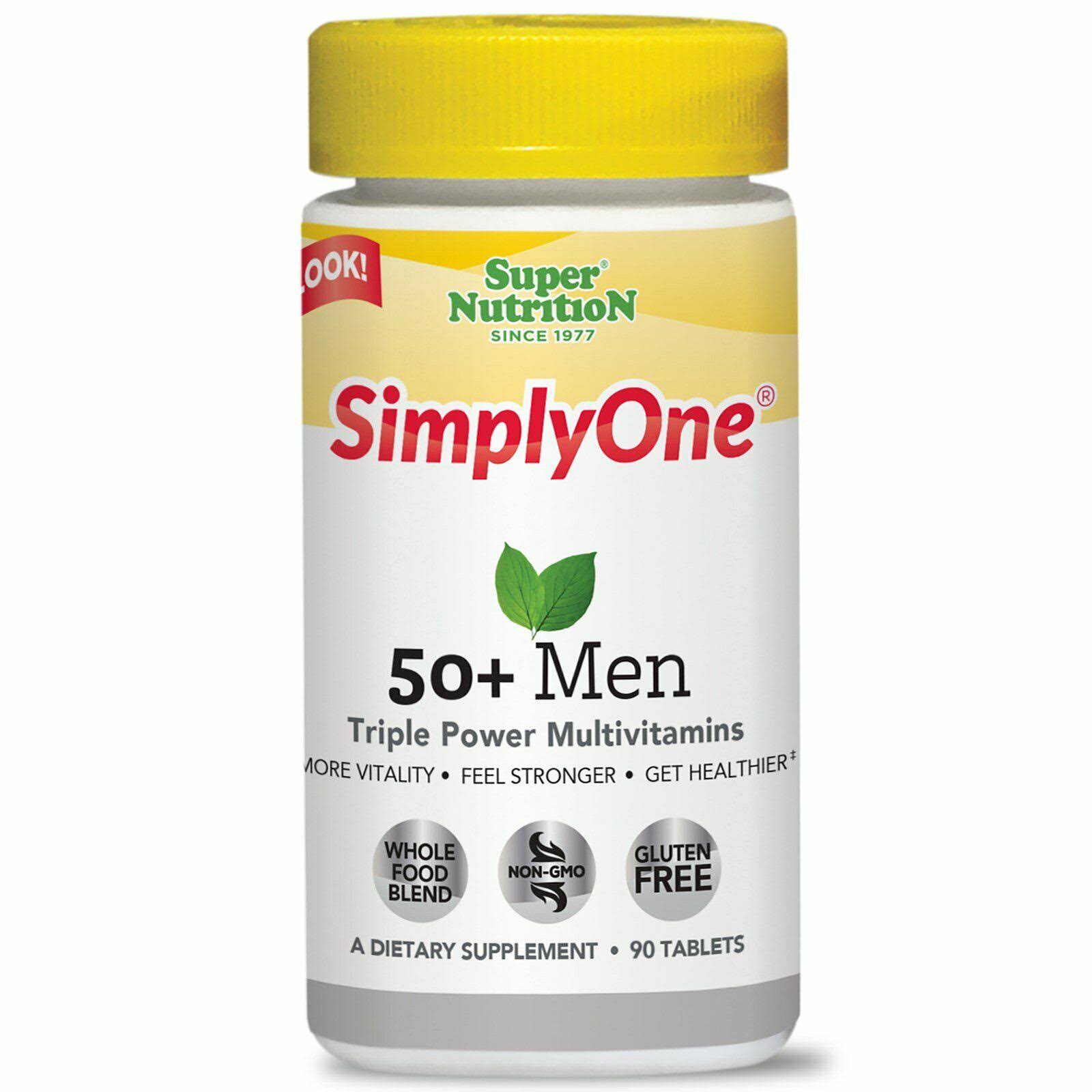 Super Nutrition Simply One 50+ Men Tablets - x90