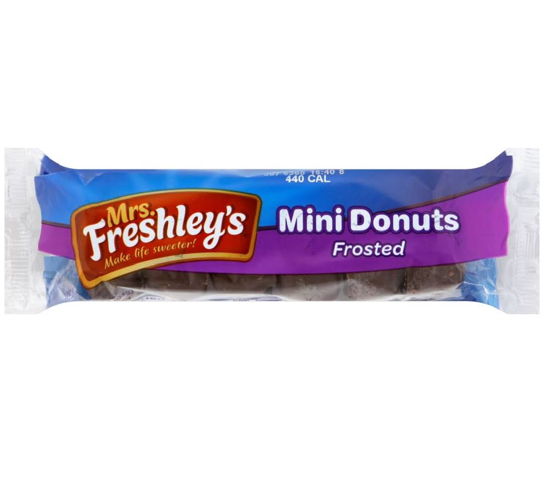 Mrs. Freshley's Frosted Mini Donuts - x6