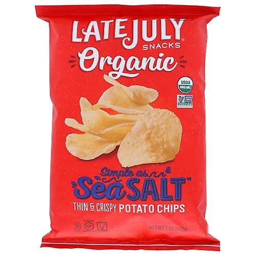 Late July Chip Potato Sea Salt, Case of 12 X 5 Oz