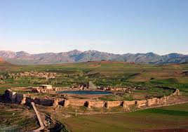 نمایی از تخت سلیمان